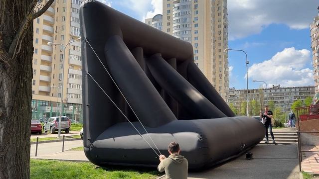 Надувной екран уличного кинотеатра смотреть онлайн