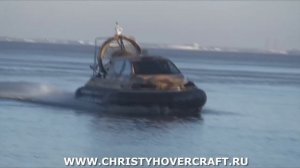 New Russian Military Hovercraft Christy 6143  test-drive [18.10.11]