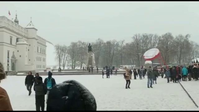 Вильнюс перед Рождеством. Литва 2022. Vilnius before Christmas. Lithuania. смотреть онлайн