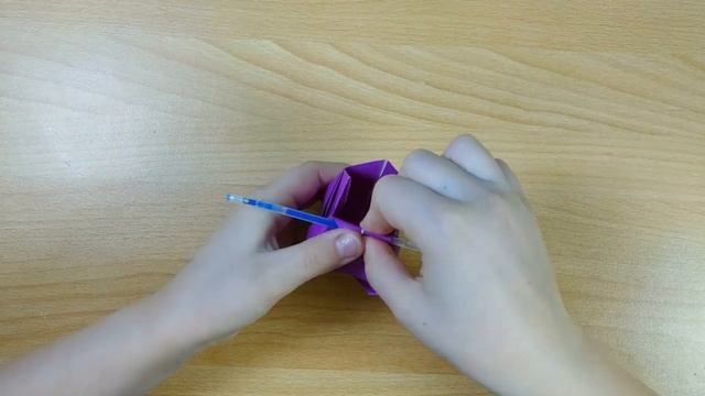 Как сделать тюльпан оригами, цветы из бумаги своими руками (Tulip origami) смотреть онлайн