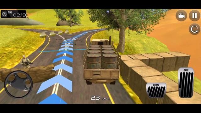 Army Simulator Truck games 3D#46। New Army Truck simulator Offline Game। Real Army 3D Mission Game смотреть онлайн