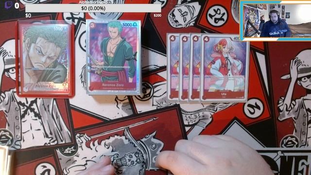 TIER ONE! Red/Film Zoro Deckprofile! One Piece Card Game 2022! + Giveaway смотреть онлайн