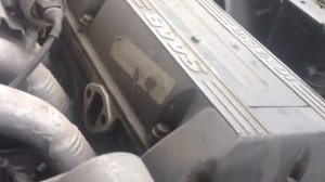 Стук на прогретом моторе.Saab 9000