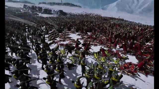 Epic Fantasy Battle Simulator - 20K Swordsmen Units vs 20K Archery Units #gaming | Tunelyric Game O смотреть онлайн