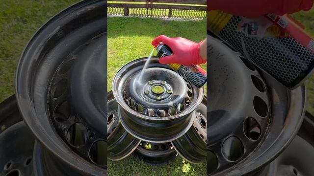 Как и чем правильно покрасить диски на авто смотреть онлайн