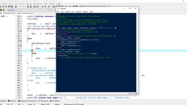 Parte práctica If, if..else con Python, IDLE смотреть онлайн