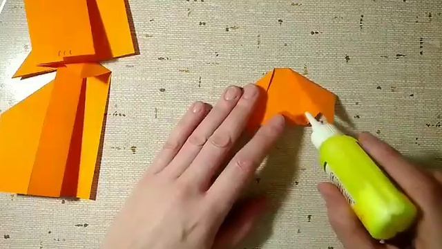 Собачка из бумаги. Символ нового 2018 года быстро и очень просто! смотреть онлайн