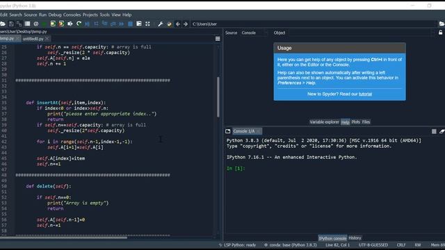 CS 250L Dynamic Array Assignment_3 AMAL M. ABU NASER смотреть онлайн