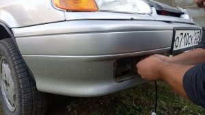 Установка LED противотуманок на Ваз 2114