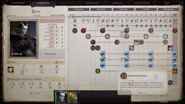 Pathfinder: WotR - Ranger Build - The Demon Slayer смотреть онлайн