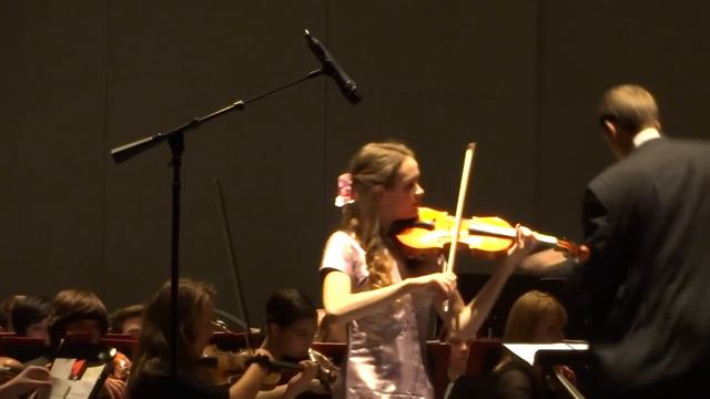 Olivia Abbott Plays The Butterfly Lovers' Violin Concerto