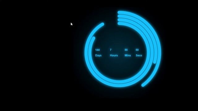 Javascript Canvas Countdown Timer смотреть онлайн