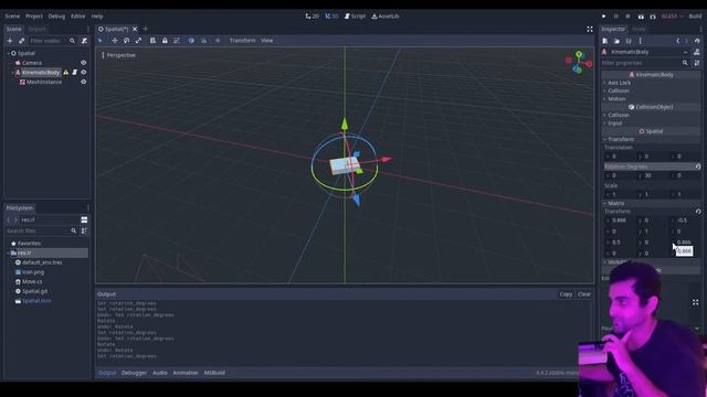 Rotation and Transformation Matrices in Godot смотреть онлайн