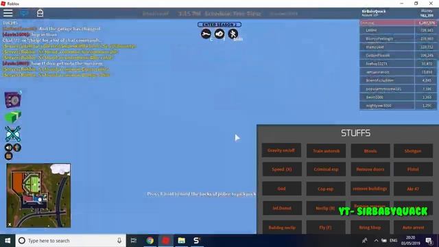 ✅ROBLOX JAILBREAK GUI SCRIPT | TELEPORT | BTOOLS | FLY | NOCLIP & MORE✅