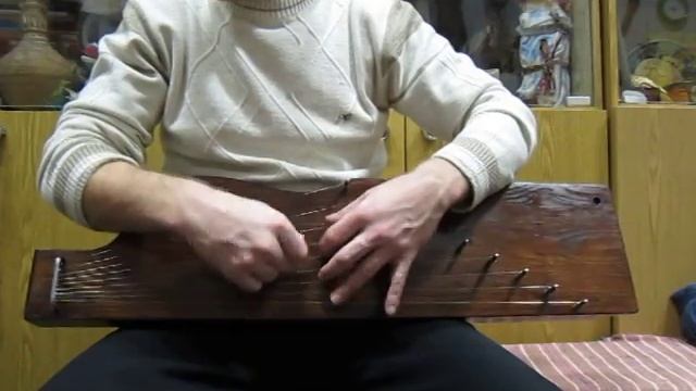 Гусли крыловидные д. Авдоши - Псковская под песни и крутуха. Gusli