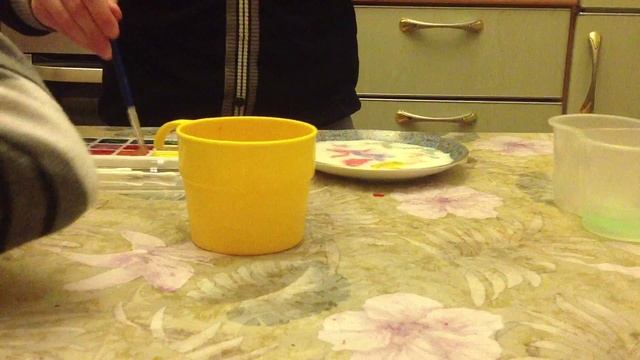 Физический опыт, диффузия.