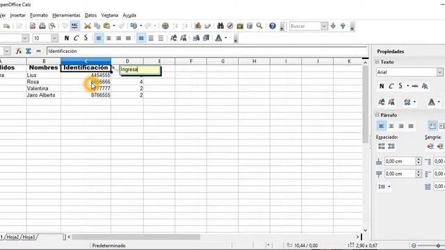 OpenOffice Calc 4. Cómo crear comentarios en OpenOffice. Con fines de documentación. смотреть онлайн