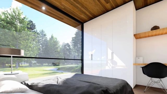 Black Box Shipping Container Home in Yucca Valley CA, USA смотреть онлайн