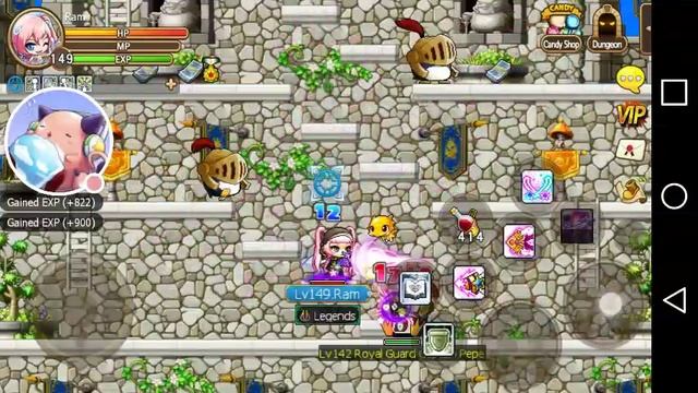 Pocket MapleStory Global (Hitting level 150) смотреть онлайн