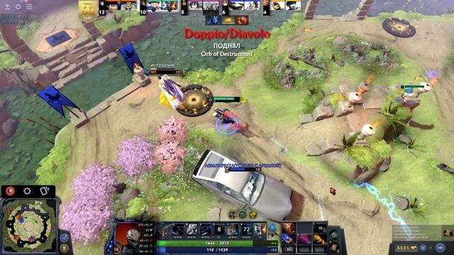ANIME OVERTHROW (Dota 2) #7 - Raiden (Jack the ripper) смотреть онлайн