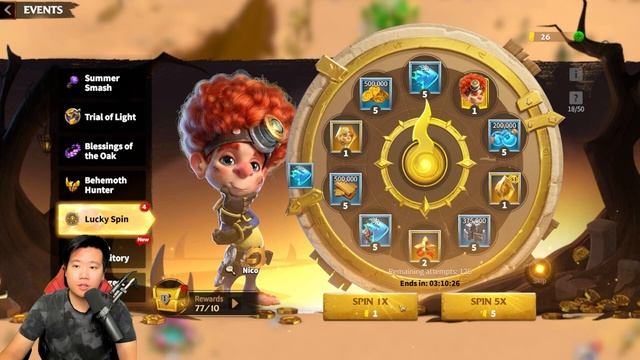 1x Spin Trick to Max Nico Fast Lucky or not ? | Call of Dragons смотреть онлайн
