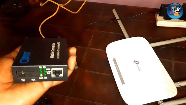 Media Converter To Fiber Optic Connection