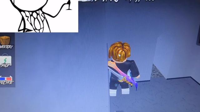 выигрываию и играю за шерифа, мардер и героя в мм2|Roblox смотреть онлайн