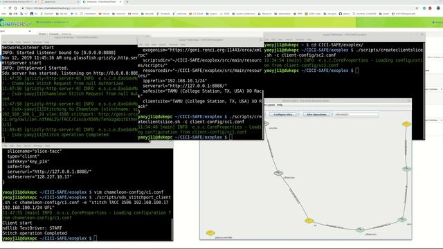 Interconnect ExoGENI client networks and Chameleon client Network with SDX смотреть онлайн