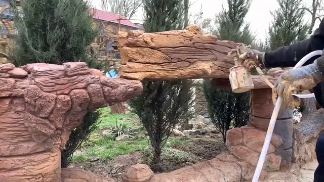 Мастер класс.Краска акрил роспись искусственного камня. смотреть онлайн