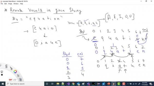 String - 16: Reverse Vowels order in Given String | Java Implementation