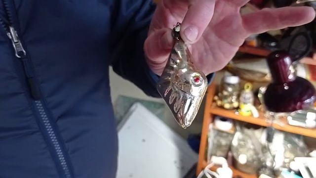 Ёлочные игрушки СССР ватные, стеклянные, из пенопласта. Антикварный магазин. смотреть онлайн