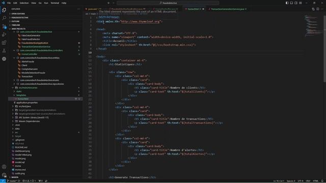 Spring Boot Web, Data REST, Thymeleaf et Bootstrap pour l'interface web смотреть онлайн