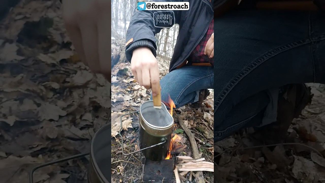 ИСТОРИЯ АРМЕЙСКОГО КОТЕЛКА! #бушкрафтпоход #посуда #выживание #bushcraft смотреть онлайн
