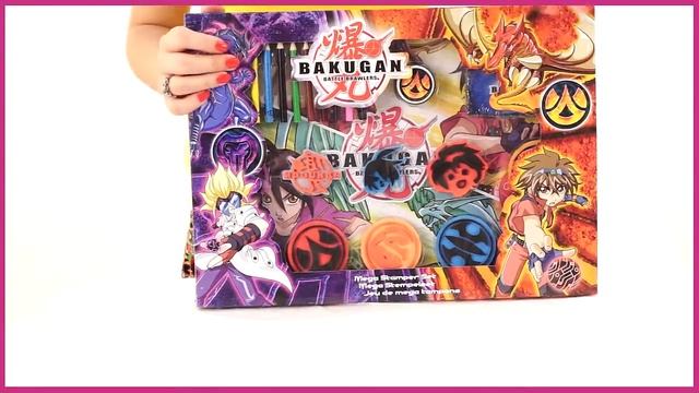 Набор для рисования Bakugan 25 предметов (BG90548) смотреть онлайн