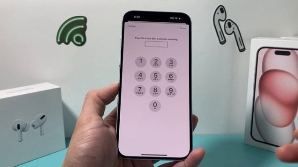 How to Turn On SIM Pin on iPhone