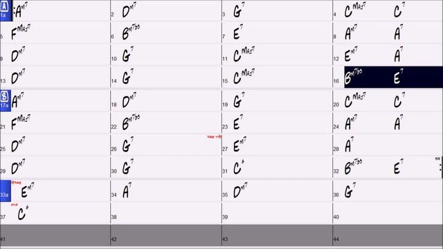 Fly Me To The Moon - Bass Backing Track смотреть онлайн