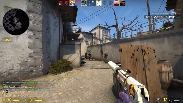 CS:GO - Falchion Knife | Doppler Sapphire Skin Gameplay смотреть онлайн