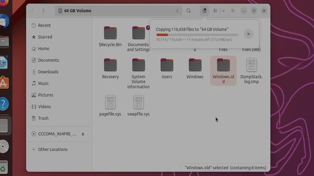 Downgrading the uncoventional way - Moving Windows.old into the Windows directory смотреть онлайн