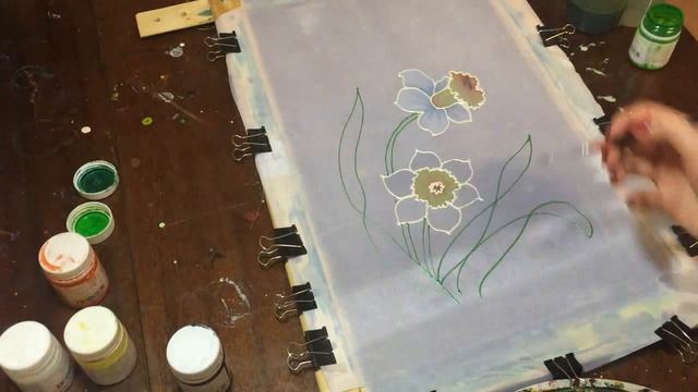 Батик. Уроки для начинающих. №1 смотреть онлайн