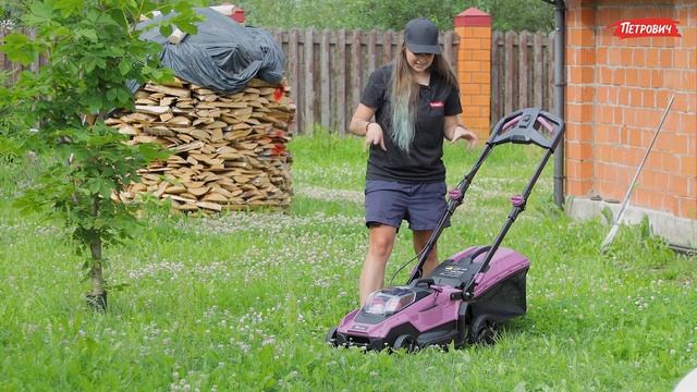 Тест-драйв аккумуляторной газонокосилки. смотреть онлайн