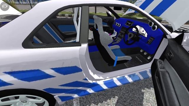 Nissan Skyline R34 C-West BUSSID Bus Simulator Indonesia