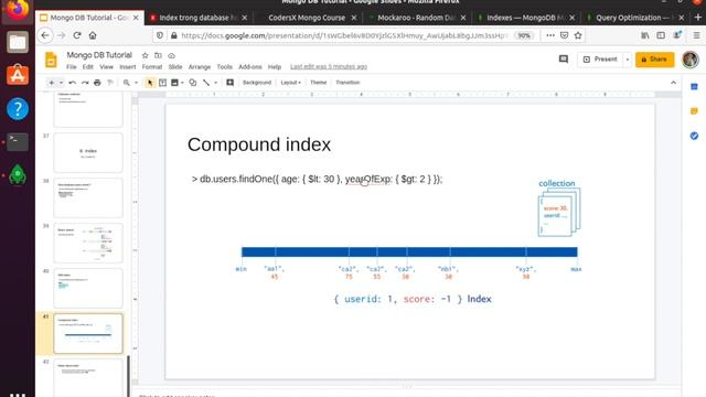 [MongoDB] - 21. Compound index смотреть онлайн