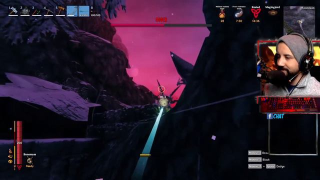 Solo Bossfight - Again! - Moder, the Dragon Boss - Valheim (Viking Survival Sandbox) смотреть онлайн
