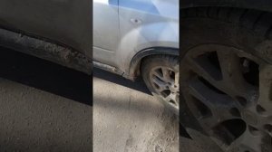 Большие колеса для Ниссан икстрейл т31 в стоковом состоянии. 255/55/18 . естественно везде трет.