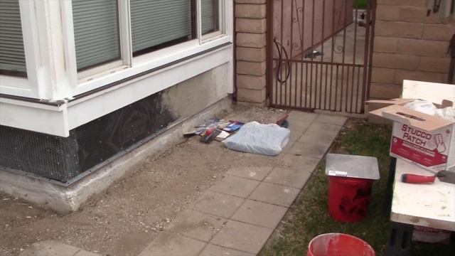 Stucco Repair Series Part 9   How To Install Rapid Set Stucco Patch