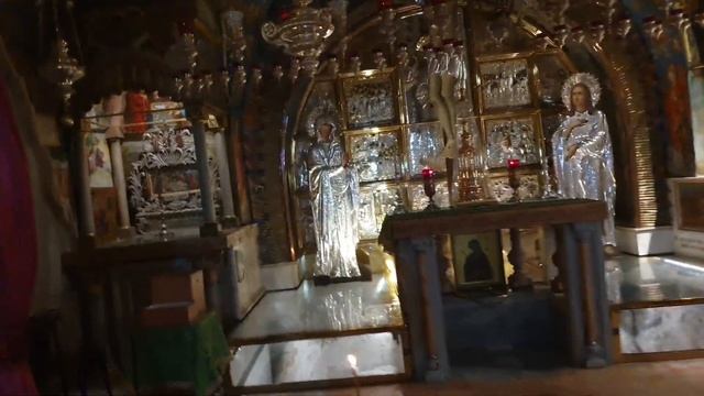Иерусалим. Гроб Господень. Свечи от паломников смотреть онлайн