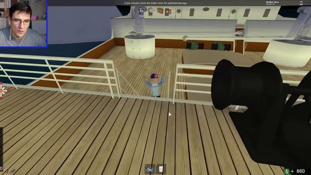 ЧТО ПРОИСХОДИТ В ЛИФТЕ ТИТАНИКА, когда он тонет ? Роблокс Титаник - Roblox Titanic смотреть онлайн