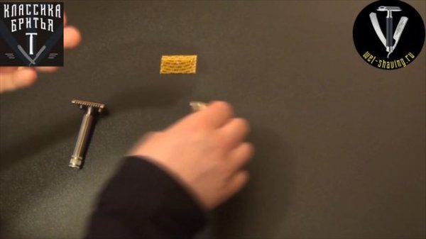 Классическая бритва Fatip Testina Gentle Gold (42124).mp4