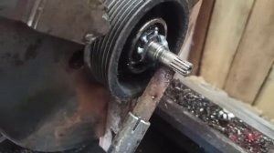 как снять шкив насоса гура газель