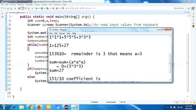 Java program to find Armstrong Number in Java смотреть онлайн